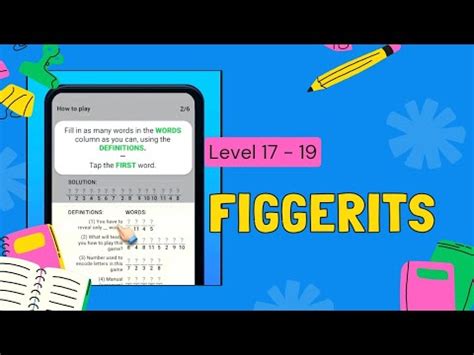 Figgerits game Level 19 .